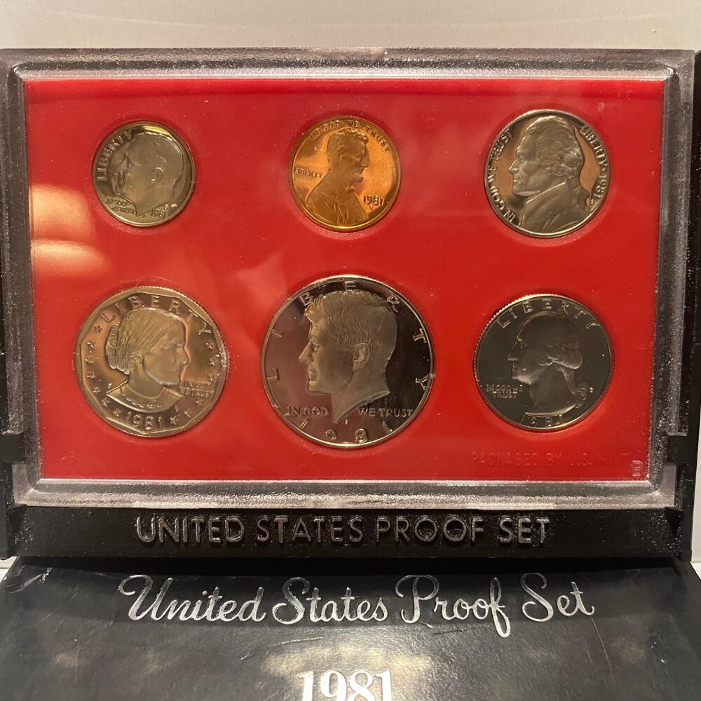 1981 PROOF SET - Picture 1 of 1